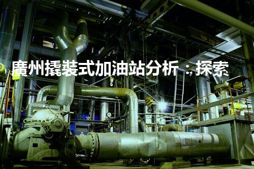 廣州撬裝式加油站分析：探索數(shù)據(jù)背后的秘密！